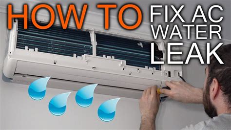 why is my window ac leaking water|How to Fix an Air Conditioner Leaking Water Inside: 8。